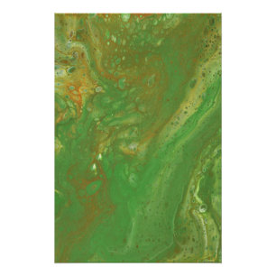Nashville 1 Unique Green Poster Print