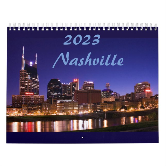 Nashville 2023 Calendar (Cover)