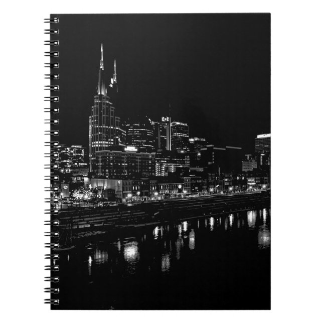 Nashville At Night Notebook (Front)