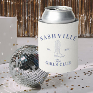 Nashville Bachelorette Girls Club Can Cooler