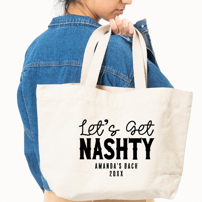 Nashville Bachelorette Party Custom Bridesmaid Tote Bag (Creator Uploaded)