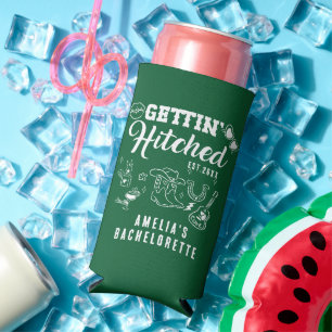 Nashville Bachelorette Party “Gettin’ Hitched”  Seltzer Can Cooler