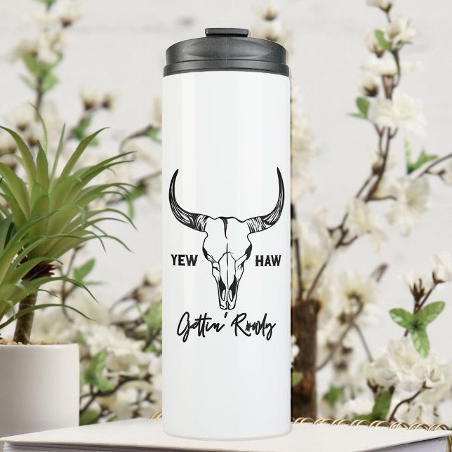 Nashville Bachelorette Party Gettin Rowdy Custom Thermal Tumbler (Creator Uploaded)