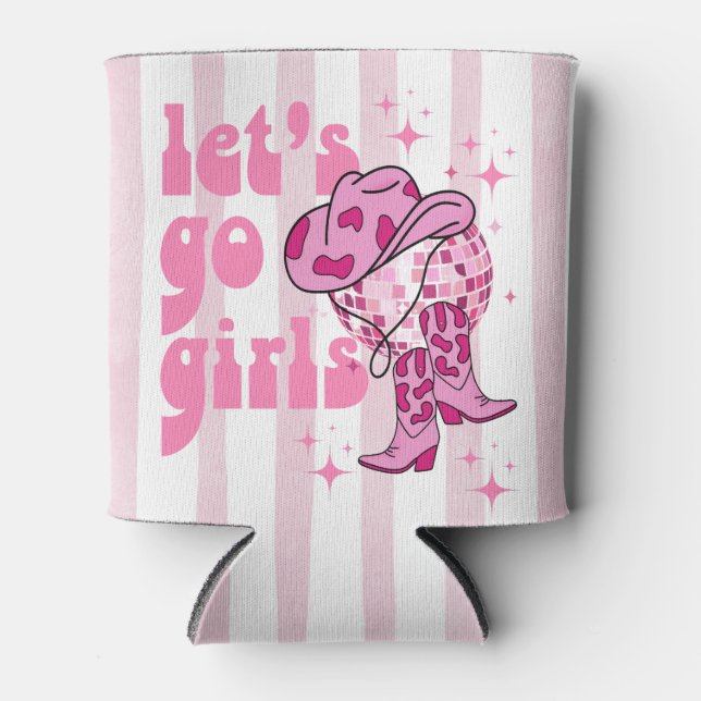 Nashville Bachelorette Rodeo Weekend Can Cooler (Front)