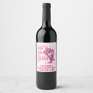 Nashville Bachelorette Rodeo Weekend Itinerary   Wine Label