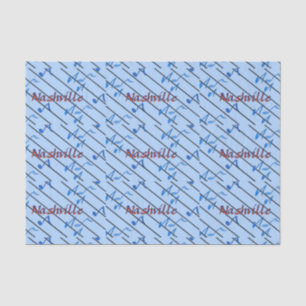 Nashville Blue Notes Tissue Paper