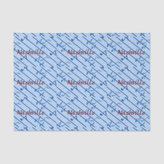 Nashville Blue Notes Tissue Paper