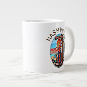 Nashville Broadway Jumbo Mug