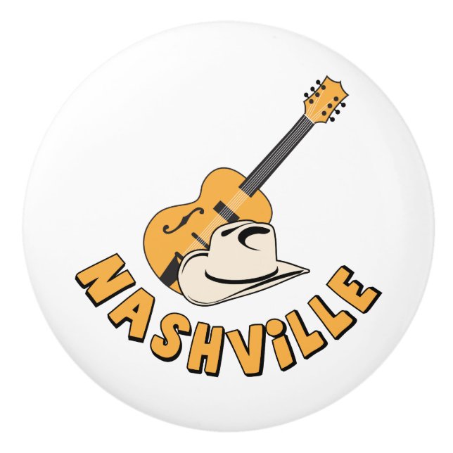 Nashville Ceramic Knob (Front)