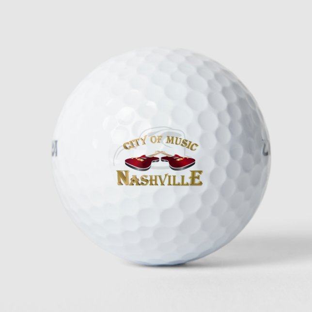 Nashville. City of music Golf Balls (Front)