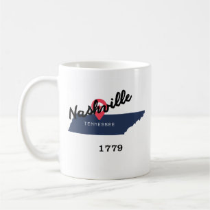 Nashville coffee mug