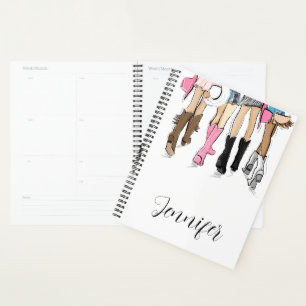 Nashville Cowgirl Fashion Personalised Planner