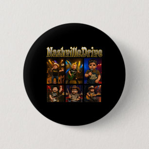 Nashville Drive Baby Characters 6 Cm Round Badge