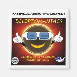 Nashville Eclipse Magnet