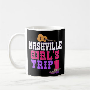 Nashville Girls Trip Coffee Mug Fun Weekend