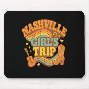 Nashville Girls Trip Vacation Chelorette Party Mouse Mat