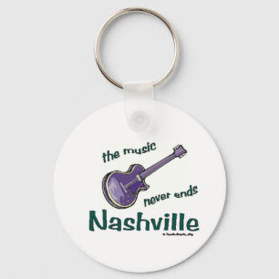 Nashville Guitar Key Ring