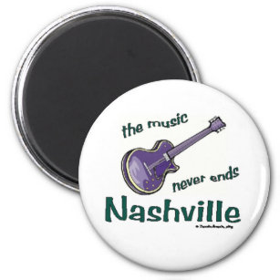Nashville Guitar Magnet