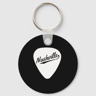 Nashville Guitar Pick Key Ring