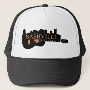 Nashville Guitar Trucker Hat