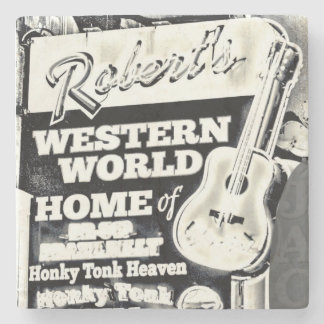 NASHVILLE HONKY TONK STONE COASTER