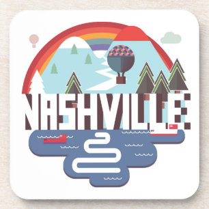 Nashville In Design Coaster