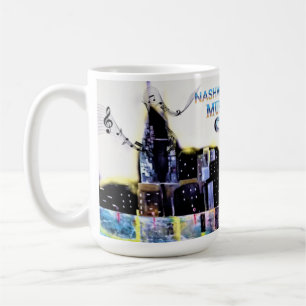 Nashville Is Music City Coffee Mug