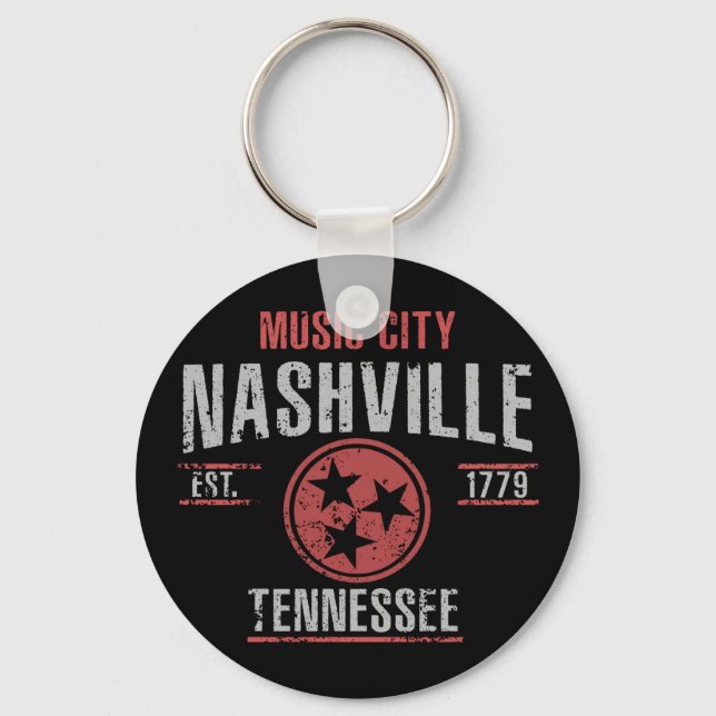 Nashville Key Ring (Front)