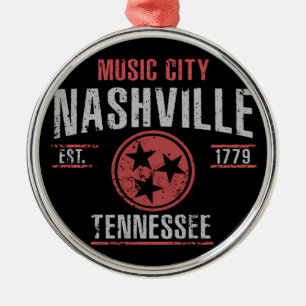 Nashville Metal Tree Decoration