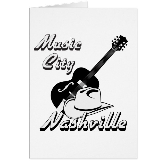 Nashville. Music city (Front)