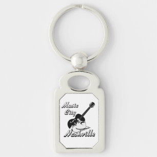 Nashville. Music city Key Ring