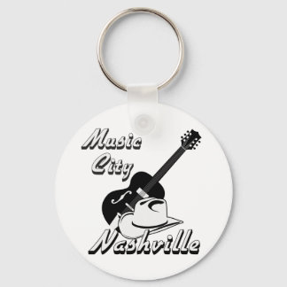 Nashville. Music city Key Ring