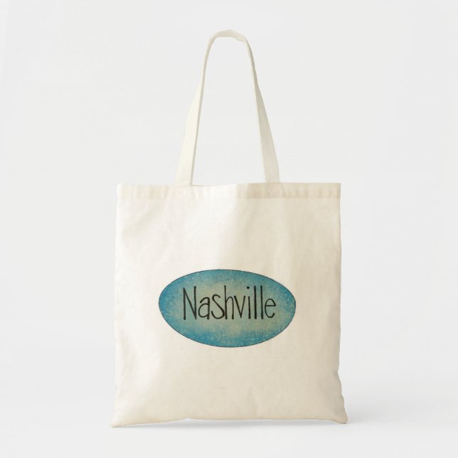 Nashville Music City Logo Tote Bag (Front)