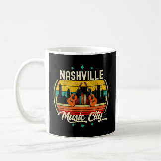 Nashville Music City Nashville Country Music Nashv Coffee Mug