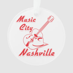 Nashville. Music city Ornament