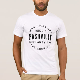 Nashville Music City Rooftop Bar Country Shirt