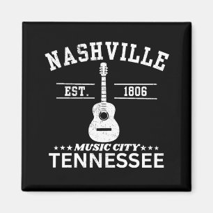 Nashville Music City Tennesse Magnet