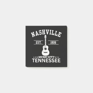 Nashville Music City Tennesse Post-it Notes