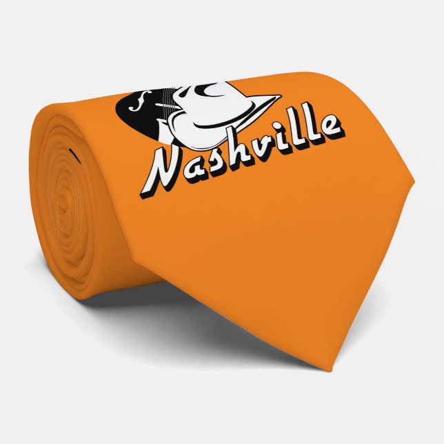 Nashville. Music city Tie (Rolled)
