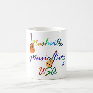 Nashville - Music City USA Coffee Mug