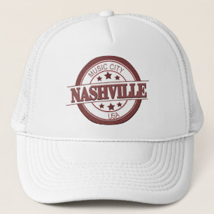 Nashville Music City USA Trucker Hat