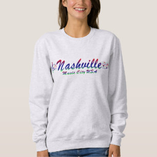 Nashville Music City USA Women's Basic Sweatshirt