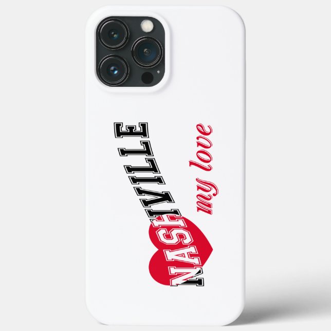 Nashville my love Case-Mate iPhone case (Back)