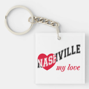 Nashville my love key ring