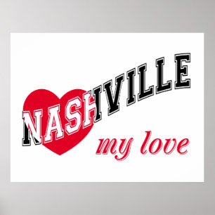 Nashville my love poster