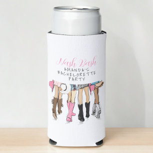  Nashville Nash Bash Bachelorette Fashion Custom Seltzer Can Cooler