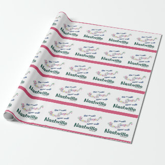 Nashville Notes Wrapping Paper