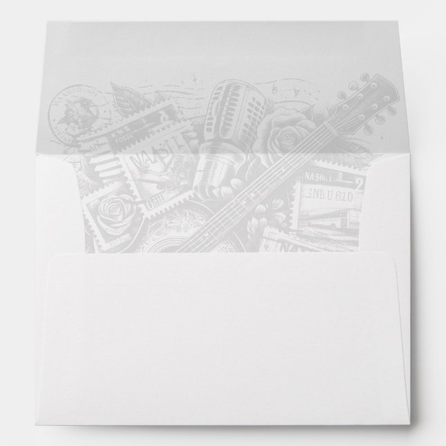 Nashville Passport Envelope (Back (Bottom))