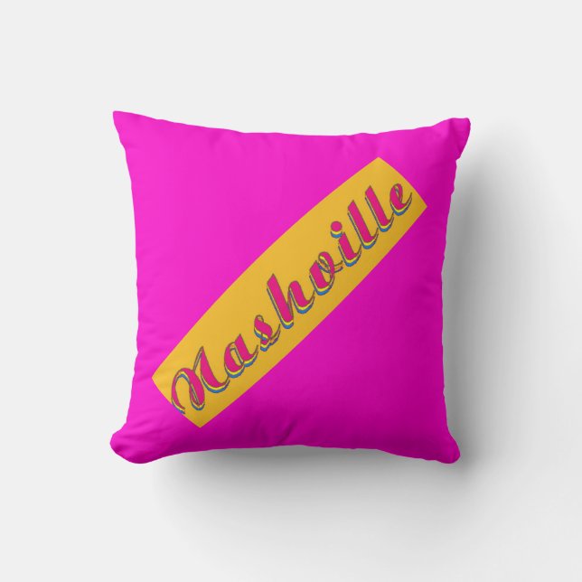 Nashville Pillow (Front)