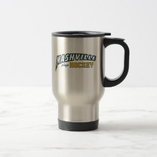 Nashville Plays Hockey Travel Mug